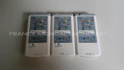 Lot of 1 x GE Central Station Carescape MAI700- YOM 2017 - French Language (Powers up) and 1 x GE Telemetry Server Carescape MP100R - YOM 2012 (Powers up) and 3 x GE Telemetry Transmitters T4 - YOM 2022 (All power up) *SEE12490265GA/SKN17190068SA/SFY22030 - 4