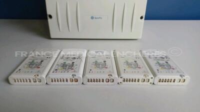 Lot of 3 x GE Receiver Subsystems/Telemetry Systems ApexPro - YOM 2012/2015 and 5 x GE Telemetry Transmitters ApexPro - YOM 2009/2012 (All power up) *RAV15301165GA/RAV15151136GA/RAV12030838GA* - 9