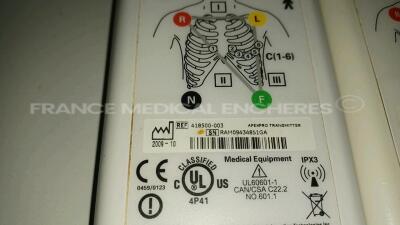 Lot of 3 x GE Receiver Subsystems/Telemetry Systems ApexPro - YOM 2012/2015 and 5 x GE Telemetry Transmitters ApexPro - YOM 2009/2012 (All power up) *RAV15301165GA/RAV15151136GA/RAV12030838GA* - 13