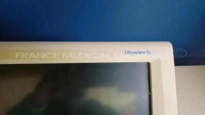 Lot of 1 x Spacelabs Medical Monitor Ultraview SL and 1 x Spacelabs Medical Unit Ultraview SL3900 (Untested - Missing power supply - See pictures) *1387-106267* - 2