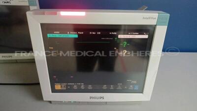 Lot of 5 x Philips Patient Monitors IntelliVue Neonatal MP70 - YOM 2009 - S/W L.01.22 - w/ 5 x Philips Modules M3001A - YOM/Refurbished YOM 2008/2009 (Powers up) *DE717P0034/DE84391729/DE907T8732/DE84391783/DE907T8555/DE84391788/DE907T8703/DE84392667/DE90 - 7