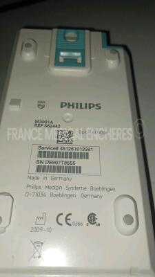 Lot of 5 x Philips Patient Monitors IntelliVue Neonatal MP70 - YOM 2009 - S/W L.01.22 - w/ 5 x Philips Modules M3001A - YOM/Refurbished YOM 2008/2009 (Powers up) *DE717P0034/DE84391729/DE907T8732/DE84391783/DE907T8555/DE84391788/DE907T8703/DE84392667/DE90 - 17