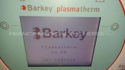 Barkey Blood and Fluid Warming Device Plasmatherm - YOM 2013 - S/W V4 (Powers up) *1109320* - 6