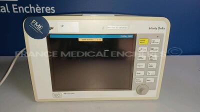 Drager Patient Monitor Infinity Delta - YOM 2006 - S/W VF6.2-W - French Language (Powers up) *5397794251*