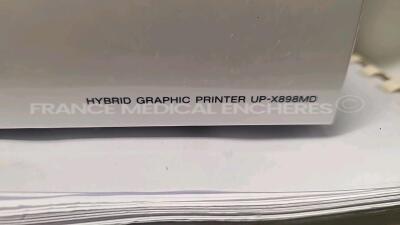 Aloka Ultrasound Arietta 60 - YOM 2015 w/ Sony Hybrid Graphic Printer UP-X898MD - wheels housing damaged see picture (Powers up) *20456941* - 11