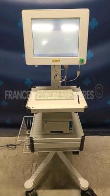 Neoventa Fetal Monitor STAN 31- YOM 2007 w/ US/TOCO probes - ECG lead - printer (Powers up) *02400*