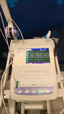 Lot of 1 x Philips ECG Trim 2 and 1 x Nihon Kohden ECG 1250 K YOM 2013 damaged see picture with ECG leads (Both power up) *US30818727/08820* - 4