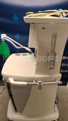 Datex Ohmeda Anesthesia Machine S5/Avance - S/W 3.20 - w/ GE module E-CAI0-OO YOM 09/2009 (Powers up) *ANB600144* - 2