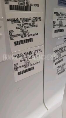 GE Mobile X-Ray Brivo E794X - YOM 2011 - addition kit 5510867B YOM 08/2012 - addition kit 581073 YOM 01/2013 - addition kit 5510869 YOM 10/2012 - addition kit 54510004 YOM 05/2012 - addition kit 551863 YOM 05/2012 (Powers up) *11J509* - 11