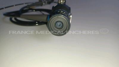 Olympus Bronchoscope BF-PE2 Engineer’s report : Optical system 2 black dots ,Angulation no fault found , Insertion tube no fault found , Light transmission no fault found , Channels no fault found , Leak no fault found *2701814* - 5