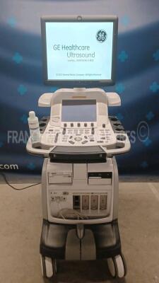 GE Ultrasound Vivid E9 - YOM 2015 - S/W 113 - Options - 4D - 4D Advanced - Advanced QScan Imaging - AFI - IMT - SCan Assist Pro - VG Contrast - Advanced Contrast - DICOM - Stress Module - 2D - Vivid E9 4D Expert Option w/ GE Probe M5Sc-D - YOM 2021 (Power