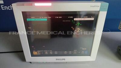 Lot of 5 x Philips Patient Monitors IntelliVue Neonatal MP70 - YOM 10/2009 - S/W L.01.22 - w/ 5 x Philips Modules M3001A - YOM/Refurbished YOM 10/2009 (Powers up) *DE84391734/DE907T8662/DE84391777/DE907T8723/DE84391703/DE907T8528/DE84391705/DE717N3314/DE8 - 13