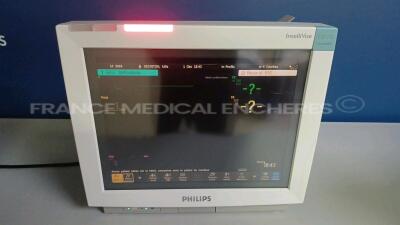 Lot of 5 x Philips Patient Monitors IntelliVue Neonatal MP70 - YOM 10/2009 - S/W L.01.22 - w/ 5 x Philips Modules M3001A - YOM/Refurbished YOM 10/2009 (Powers up) *DE84391734/DE907T8662/DE84391777/DE907T8723/DE84391703/DE907T8528/DE84391705/DE717N3314/DE8 - 18