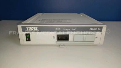 Karl Storz Camera Controller SCB Image 1 Hub 222010 20 (Powers up) *LC645585-P*