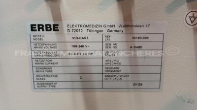 Erbe Coagulation Electrosurgical Unit APC2 *a6480* - 4