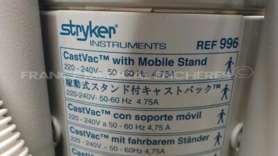 Stryker Cast Saw Vaccum Castvac ref996 (Powers up) - 5