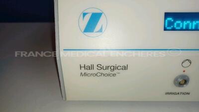 Hall surgical Controller MicroChoice 5020-040 - w/ 1 x MicroChoice Handpiece Sagittal Saw 5020-022 and 2 x Handpiece Cables (Powers up) *1138* - 9