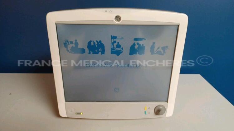 GE Patient Monitor Carescape B650 - YOM 2012/12 - w/ 1 x GE Module E-PSMP-01 - YOM 2012/12 (Powers up - French Language - See Pictures) *SEW12504801HA/6927437*