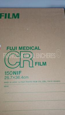 Lot of 3 x Fujifilm CR Film CR 780-H - REF 06416G - 150 NIF - 27.7 x 36.4 CM (Sealed - See Pictures) - 2