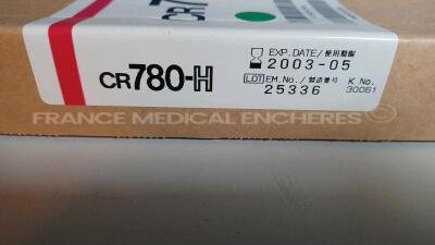 Lot of 3 x Fujifilm CR Film CR 780-H - REF 06416G - 150 NIF - 27.7 x 36.4 CM (Sealed - See Pictures) - 7