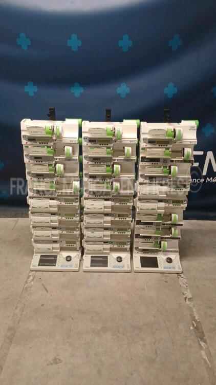 Lot of 14 Fresenius Module DPS and 10 Fresenius Module MVP and 3 x Fresenius Base Orchestra untested