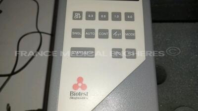 Lot of 1 x Critikon Vital Signs Monitor 8103 and 2 x Smith Medical Ambulatory Infusion System CADD-Solis - YOM 2013/2012 - w/ 1 x Power Supply and 1 x Biotest Diagnostics Airborne Particle Counter APC-1000 and 1 x Nihon Kohden Electrocardiograph ECG-6851K - 13