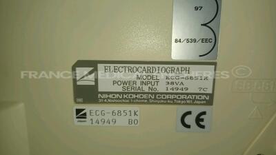 Lot of 1 x Critikon Vital Signs Monitor 8103 and 2 x Smith Medical Ambulatory Infusion System CADD-Solis - YOM 2013/2012 - w/ 1 x Power Supply and 1 x Biotest Diagnostics Airborne Particle Counter APC-1000 and 1 x Nihon Kohden Electrocardiograph ECG-6851K - 17