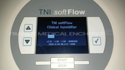 TNI Medical Nasal Cannula Ventilator/ Clinical Humidifier softFLOW 50 - YOM 11/2020 - S/W v2.23 (Powers up - French Language) *38100109* - 4