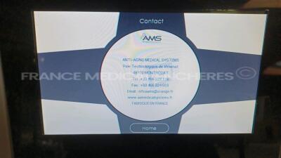 AMS Peeling System Micro Peel YOM 2022 - S/W BFP01109P_0.0 - w/ Micro Peel Evo - Options - Peeling/Vacuum/User Assist (Powers up - Multilingual Device - See Pictures) *PS 201-0251* - 10