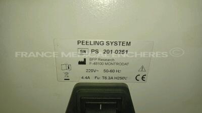 AMS Peeling System Micro Peel YOM 2022 - S/W BFP01109P_0.0 - w/ Micro Peel Evo - Options - Peeling/Vacuum/User Assist (Powers up - Multilingual Device - See Pictures) *PS 201-0251* - 13