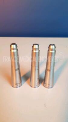 Lot Of 3 x W&H Dental Handpieces HE 43E