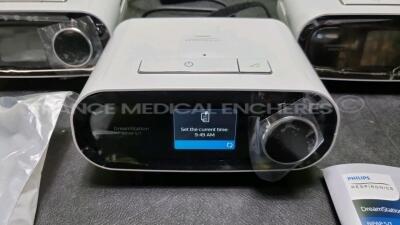 5 x Philips Respironics Dreamstation BiPAP ST30 GB Auto CPAPS with 5 x Philips Respironics Ref PR15 Tubing (1 x In Photo Only) *Stock Photo* - 5