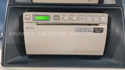 GE Ultrasound Voluson S6 BT14 - YOM 11/2014 - S/W 14.0.0.233 - Options - 3D/4D Advanced - IOTA LR2 - BT Activation w/ GE Probe 9L-RS - YOM 09/2022 and Sony Digital Graphic Printer UP-D897 (Powers up) *274658SU4/301583WP1* - 12