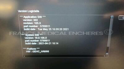 GE Heathcare Ultrasound Venue Go R2 - YOM 12/2020 - S/W 18.0.106.0 - in excellent condition - tested and controlled by OEM - Ready for clinical use - Options - Venue Go base SW - TM anat. - TVD - Needle - Pleural scoring - DICOM connectivity modulus - Sho - 7