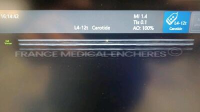 GE Heathcare Ultrasound Venue Go R2 - YOM 12/2020 - S/W 18.0.106.0 - in excellent condition - tested and controlled by OEM - Ready for clinical use - Options - Venue Go base SW - TM anat. - TVD - Needle - Pleural scoring - DICOM connectivity modulus - Sho - 13