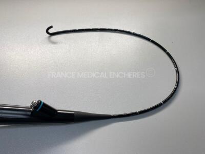 Olympus Bronchoscope BF-P60 Engineer report: Optical system 7 black dots on image, Angulation no fault found, Insertion tube not fault, Light transmission no fault found , Channels no found , Leak no fault found *2902754