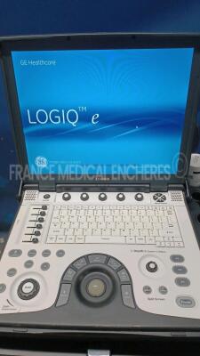 GE Ultrasound Logiq e - YOM 05/2015 - S/W 9.0.4 - Options - Needle w/ GE Probe L4-12t6RS - YOM 08/2022 (Powers up) *1152312WX3/424575WX9* - 4