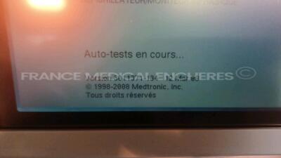 Medtronic/Physio-Control Defibrillator/Monitor Lifepak 12 - YOM 2009 - S/W 3011371-134 - User Test Passed - Multilingual Device - Missing Paddles - w/ 1 x Battery Charger - YOM 2009 and 1 x ECG Leads and 1 x SPO2 Sensors and 1 x Cuff (Powers up - Slight S - 4