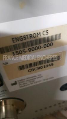 Datex Ohmeda Ventilator Engstrom CS Carestation - S/W 7.01 (Powers up) *CBCR01045* - 6