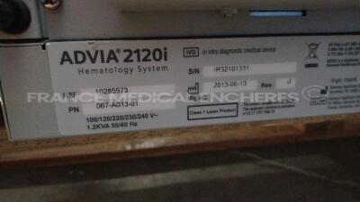 Siemens Hematology Analyzer Advia 2710i -YOM 2013 (Powers up) *IR2310331* - 8