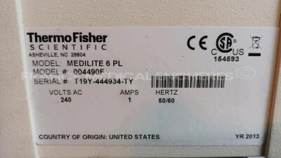 Thermo Fisher Centrifuge Medilite 6 PL - YOM 2013 (Powers up) *T19Y-444934-TY* - 4