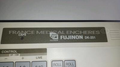 Fujinon EVE Processor EPX-201 - w/ Fujinon Keyboard DK-201 (Powers up - Bulb needs to be replaced/repaired - See Pictures) *8795870* - 9