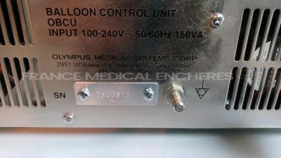 Olympus Balloon Control Unit OBCU - w/ Olympus Remote Controller OBCU (Powers up) *7700553/7800815* - 7