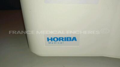 Horiba Medical Hematology Analyzer ABX Micros 60 OS - YOM 2015 - S/W 1.7.4 (Powers up - French Language - See Pictures) *401OS93759* - 6