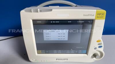 Lot of 3 x Philips Patient Monitors MP30 YOM 2013 (All power up) and 9 x Carefusion Volumetric Pumps Alaris VP Pus Guardraves (untested) *DE728B2236/DE728B2233/DE728B2199*