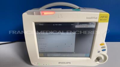 Lot of 3 x Philips Patient Monitors MP30 YOM 2013 (All power up) and 9 x Carefusion Volumetric Pumps Alaris VP Pus Guardraves (untested) *DE728B2236/DE728B2233/DE728B2199* - 5