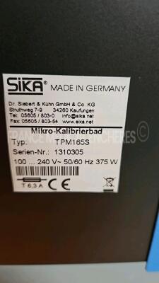 Sika Temperature Calibrator TPM165S (Powers up) *1310305* - 7
