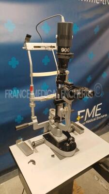 Haag Streit Slit Lamp 900 - Damaged see picture (Powers up) - 2