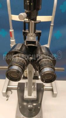 Haag Streit Slit Lamp 900 - Damaged see picture (Powers up) - 6