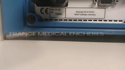 Aesculap Tower Including Aesculap Monitor Eddy and Aesculap Camera and Aesculap Processor 3CCD Camera and Aesculap Electrosurgical Unit GN300 and Aesculap DVD System Eddy DVD and HP Printer Deskjet 6940 (All power up) *004327/1123/1080* - 15